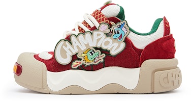 Champion Essentials AutoSkate V.Dragon 'Xiaolongren Puffy Bread Sneaker New Year Red/Milk White' U4AFCTM26L1 Champion Essentials AutoSkate V.Dragon 'Xiaolongren Puffy Bread Sneaker New Year Red/Milk White' U4AFCTM26L1