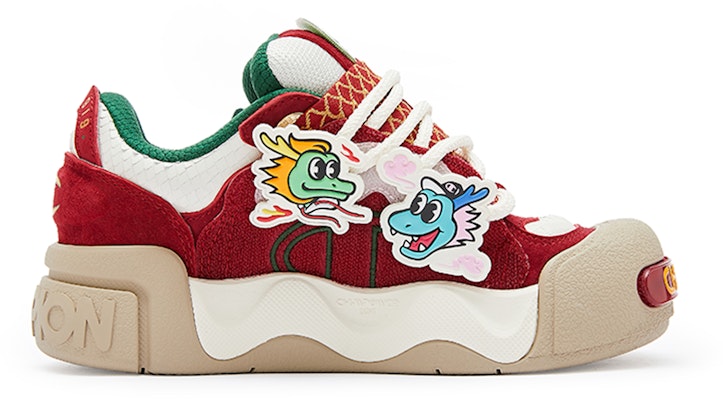 Champion Essentials AutoSkate V.Dragon 'Xiaolongren Puffy Bread Sneaker New Year Red/Milk White' U4AFCTM26L1 Order Champion Essentials AutoSkate V.Dragon 'Xiaolongren Puffy Bread Sneaker New Year Red/Milk White' U4AFCTM26L1