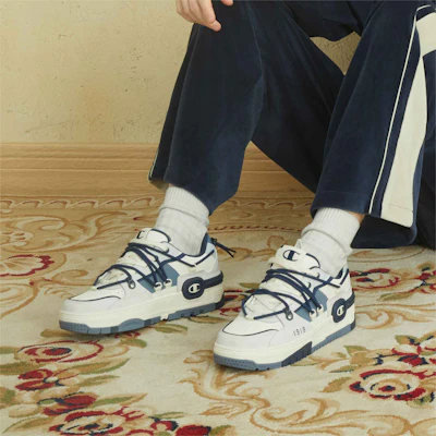 Champion Essentials Bumper V1 'Grey Casual Retro' U4AFCTM02P1 Details for Champion Essentials Bumper V1 'Grey Casual Retro' U4AFCTM02P1