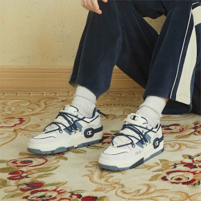 Champion Essentials Bumper V1 'Grey Casual Retro' U4AFCTM02P1 Details for Champion Essentials Bumper V1 'Grey Casual Retro' U4AFCTM02P1