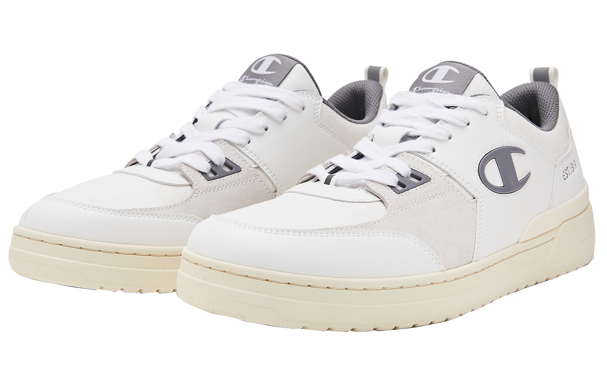 Order Champion Essentials Dado Trainer Low ''Gum Logo Kontrast Vintage'' U2AFCTM04P1