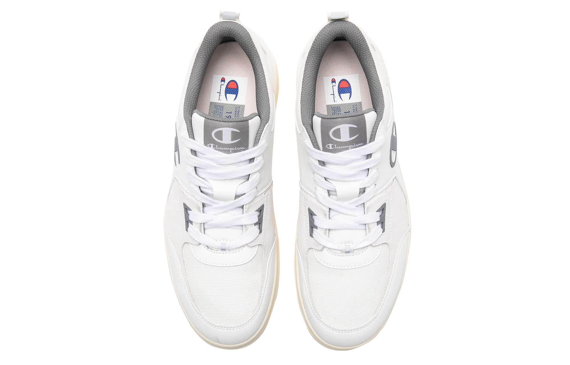 Lookbook Champion Essentials Dado Trainer Low ''Gum Logo Kontrast Vintage'' U2AFCTM04P1