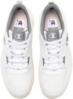 Lookbook Champion Essentials系列 Dado Trainer Low 膠章LOGO撞色 復古 低筒 板鞋 男款 白冰霜灰