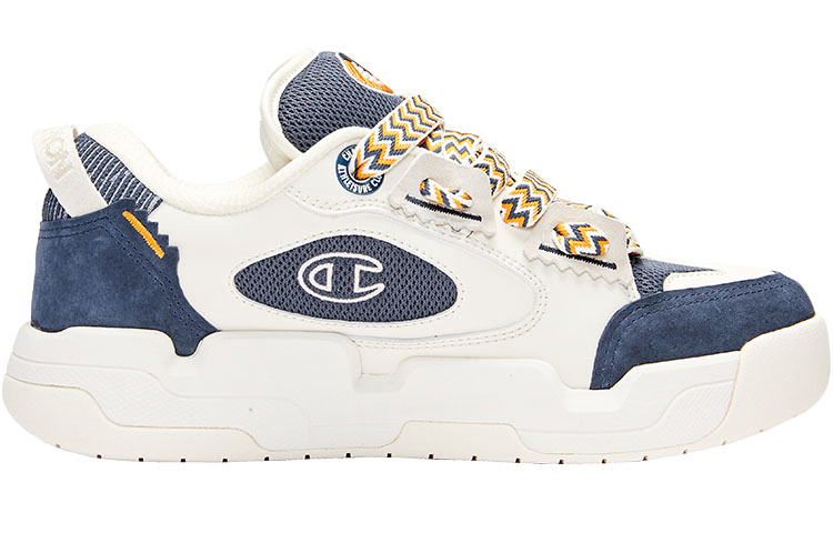 Order Champion Essentials Valve V2 Low Top ''Blau Weiß Colorblock'' U3AFCTM09M8