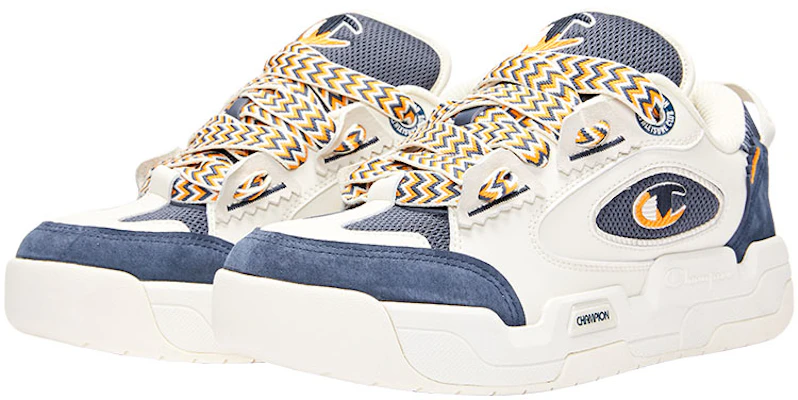 Champion Essentials Valve V2 Low Top ''Blau Weiß Colorblock'' U3AFCTM09M8 Lookbook Champion Essentials Valve V2 Low Top ''Blau Weiß Colorblock'' U3AFCTM09M8