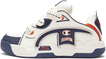 Champion Essentials Low 'Bread Shoe Magic Tape Removable Logo Fun Casual White Blue' U3CFCTM16M8 Champion Essentials Low 'Bread Shoe Magic Tape Removable Logo Fun Casual White Blue' U3CFCTM16M8
