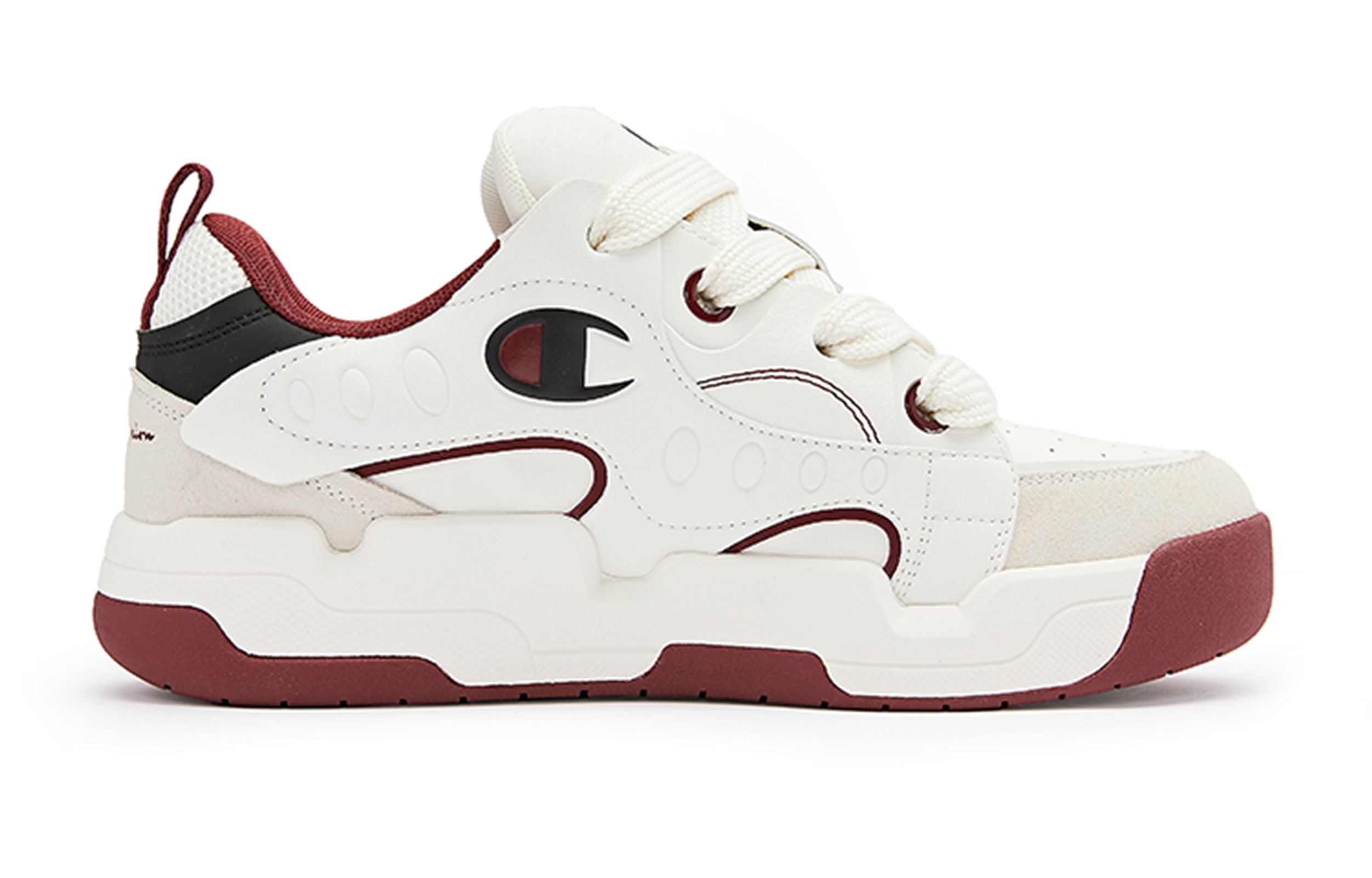 Order Champion Essentials Low ''Colorblock Bourgogne'' U3DFCTM06L8