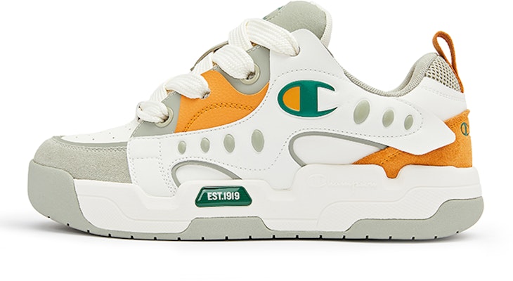 冠軍 經典拼接撞色 低筒 板鞋 男款 淺綠 Buy 冠軍 經典拼接撞色 低筒 板鞋 男款 淺綠