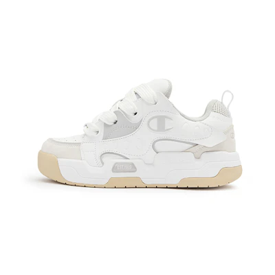 Champion Essentials Low 'Colorblock White Grey'