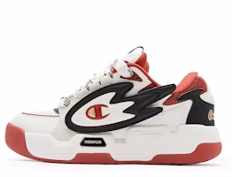 Champion Essentials Low 'Dopamine Colorblock - Red White Black' U4AFCTU18L1 Champion Essentials Low 'Dopamine Colorblock - Red White Black' U4AFCTU18L1