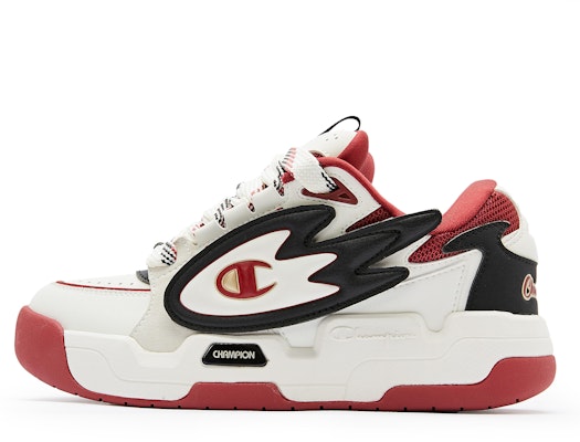 Champion Essentials Low 'Dopamine Colorblock - Red White Black' U4AFCTU18L1 Buy Champion Essentials Low 'Dopamine Colorblock - Red White Black' U4AFCTU18L1