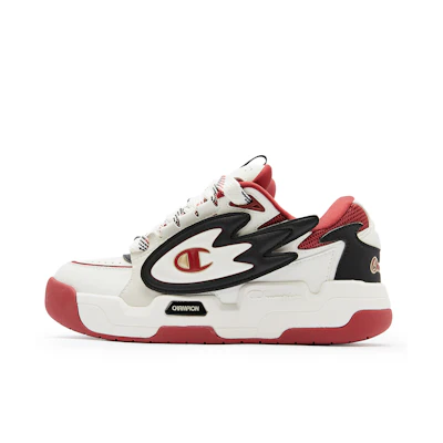 Champion Essentials Low 'Dopamine Colorblock - Red White Black'