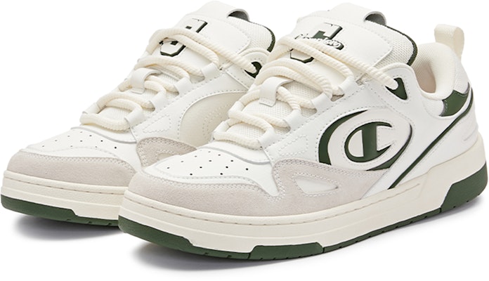 Champion Essentials Low 'Green Patchwork' U3DFCTM02N1 Lookbook Champion Essentials Low 'Green Patchwork' U3DFCTM02N1