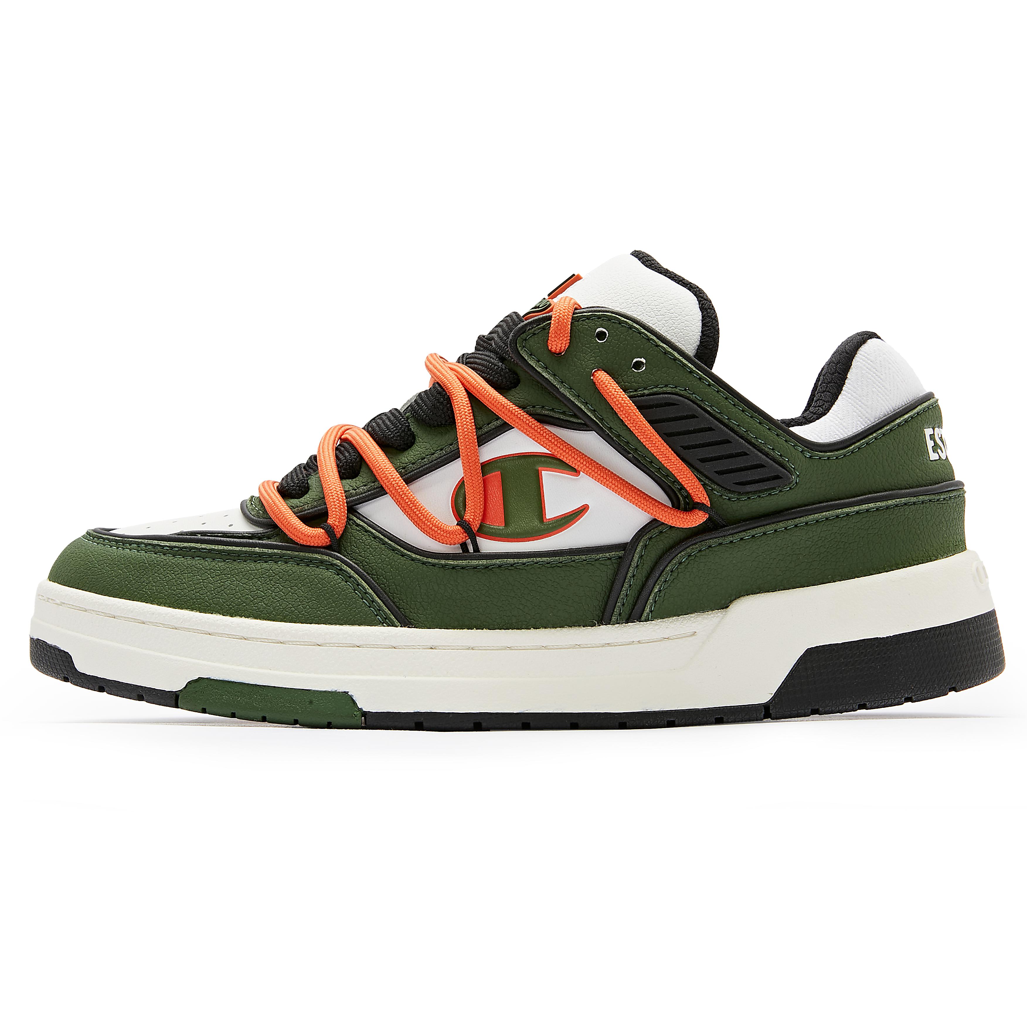 Champion Essentials Low 'Green White Double Lace-Up' U4AFCTU19N8
