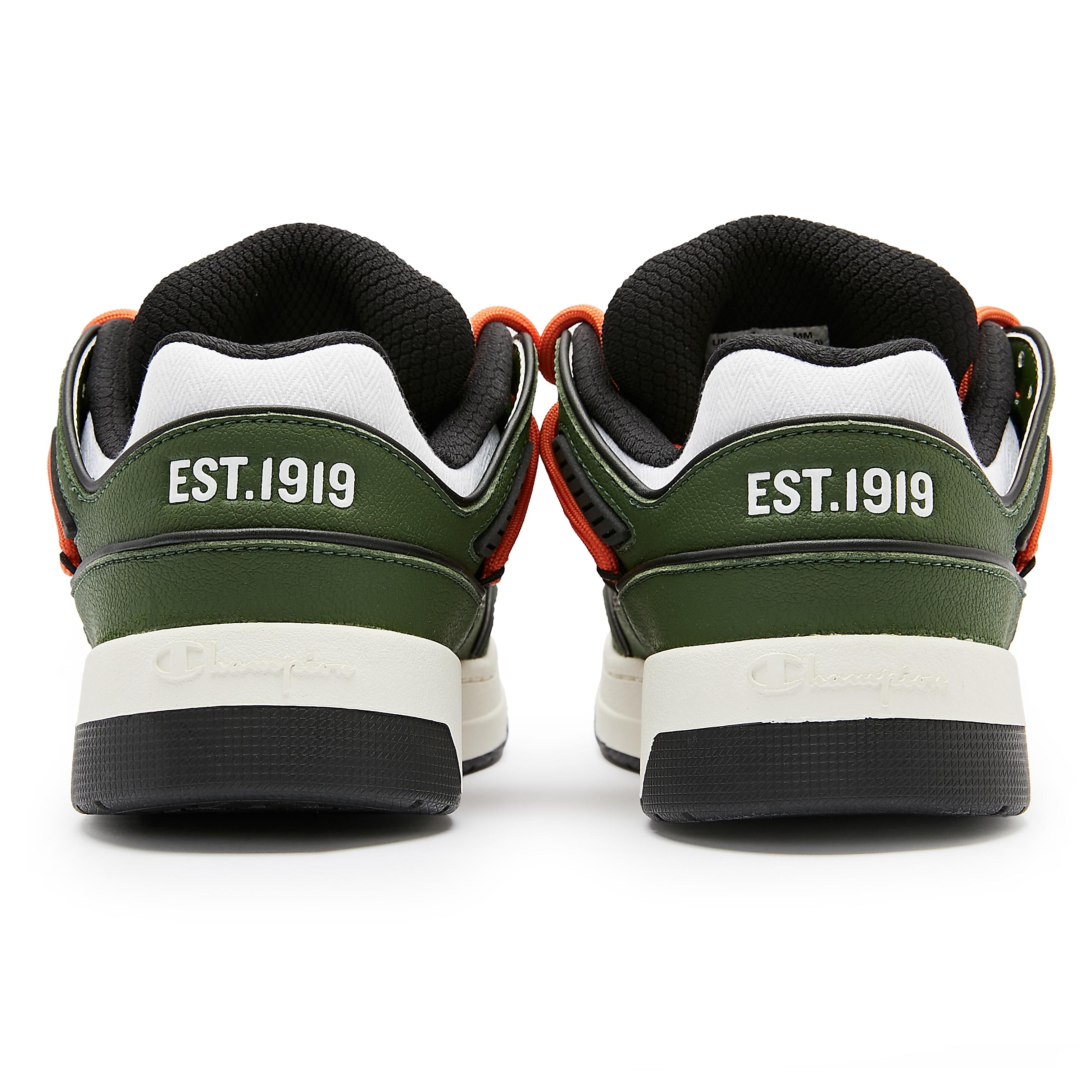Shop Champion Essentials Low ''Vert Blanc Double Lacet'' U4AFCTU19N8
