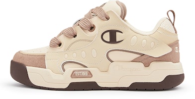 Champion Essentials Low 'Light Khaki Color-Block' U3DFCTM06F2 Champion Essentials Low 'Light Khaki Color-Block' U3DFCTM06F2