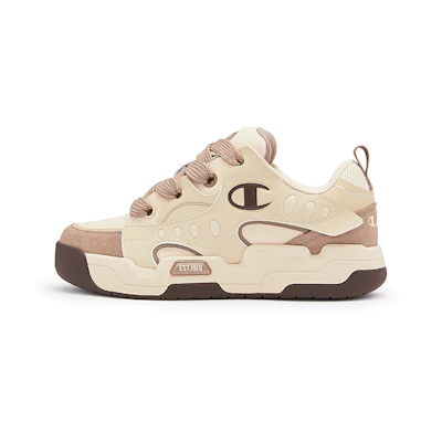 Champion Essentials Low 'Light Khaki Color-Block'