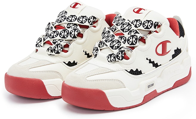 Champion Essentials Low Top 'Double Lace Colorblock' U3DFCTM05L1 Lookbook Champion Essentials Low Top 'Double Lace Colorblock' U3DFCTM05L1