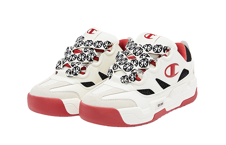 Lookbook Champion Essentials Low Top ''Double Lace Colorblock'' U3DFCTM05L1