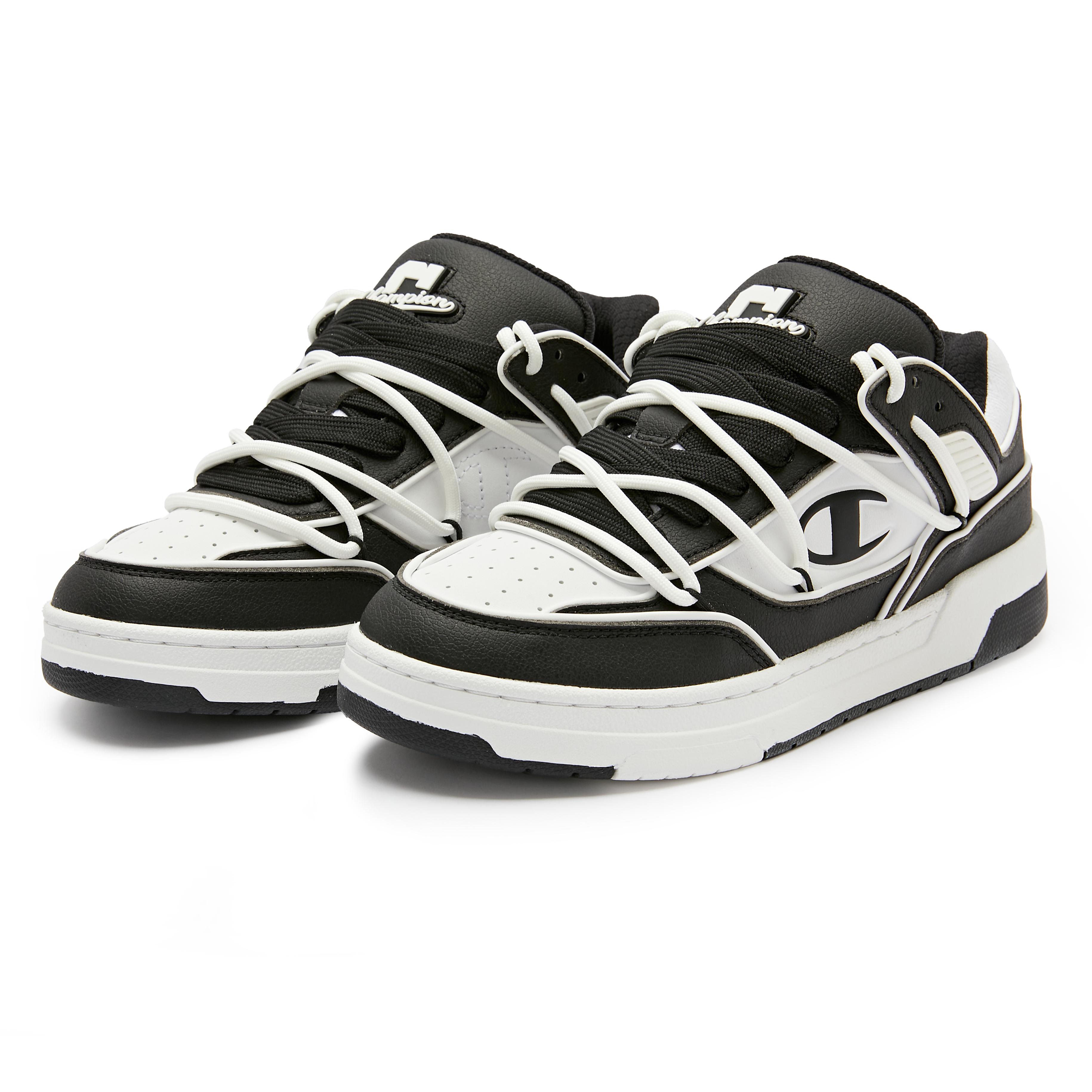 Lookbook Champion Essentials Low Top ''Doppelschnürsenkel Patchwork Colorblock'' U4AFCTU19U3