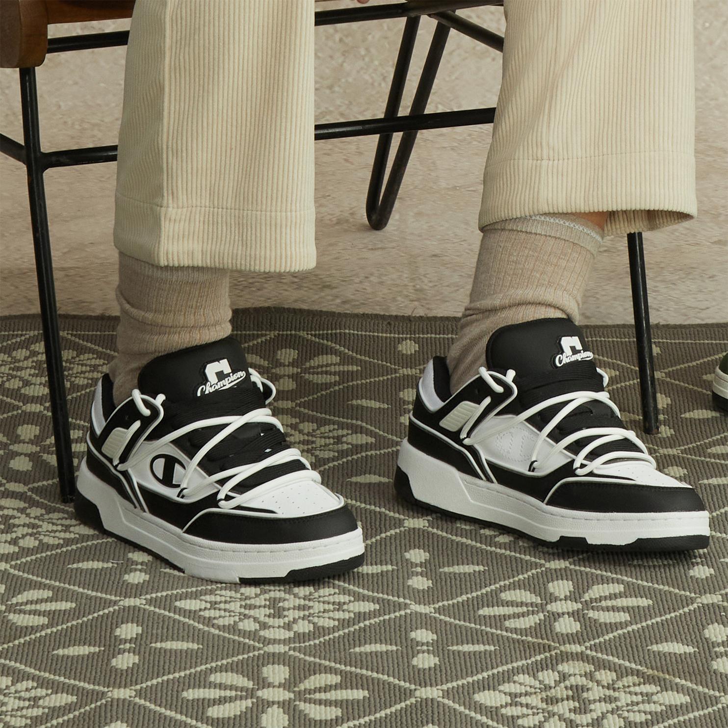 Details for Champion Essentials Low Top ''Doppelschnürsenkel Patchwork Colorblock'' U4AFCTU19U3