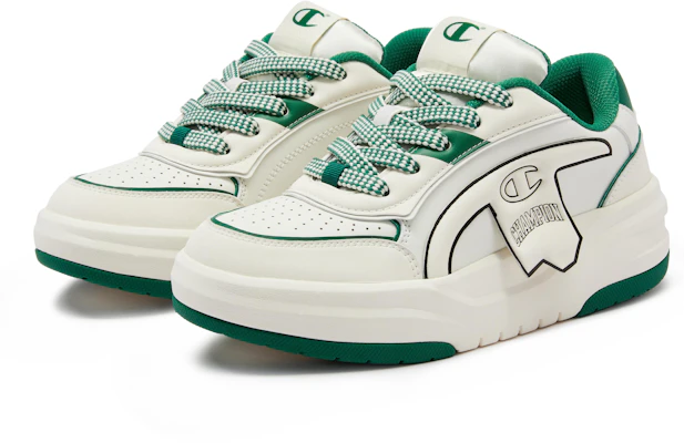 Champion Essentials Low Top ''Patchwork Kleurenblok Groen'' U4AFCTU16N1 Lookbook Champion Essentials Low Top ''Patchwork Kleurenblok Groen'' U4AFCTU16N1