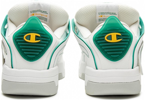 Champion Essentials Low White Green 'Magic Tape Classic Logo' U3CFCTM16N1 Details for Champion Essentials Low White Green 'Magic Tape Classic Logo' U3CFCTM16N1