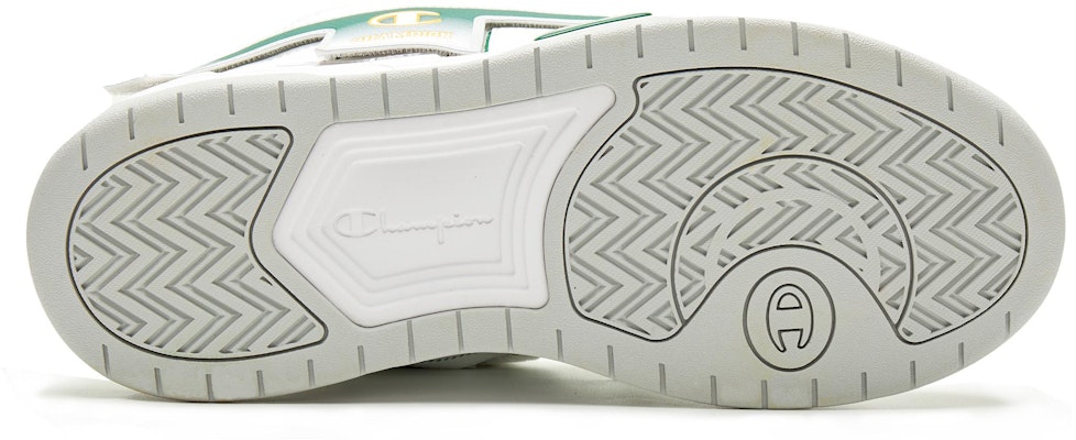 Champion Essentials Low White Green 'Magic Tape Classic Logo' U3CFCTM16N1 Sizing Champion Essentials Low White Green 'Magic Tape Classic Logo' U3CFCTM16N1