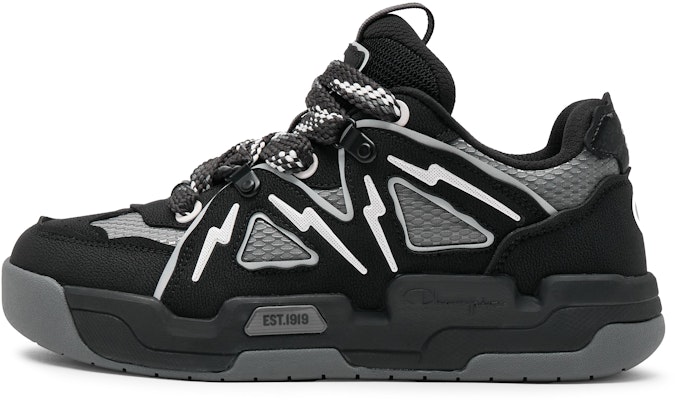 Champion Essentials Mix Skate V1 'Patchwork Thick Sole Low Top Black' U4AFCTM14U1 Buy Champion Essentials Mix Skate V1 'Patchwork Thick Sole Low Top Black' U4AFCTM14U1