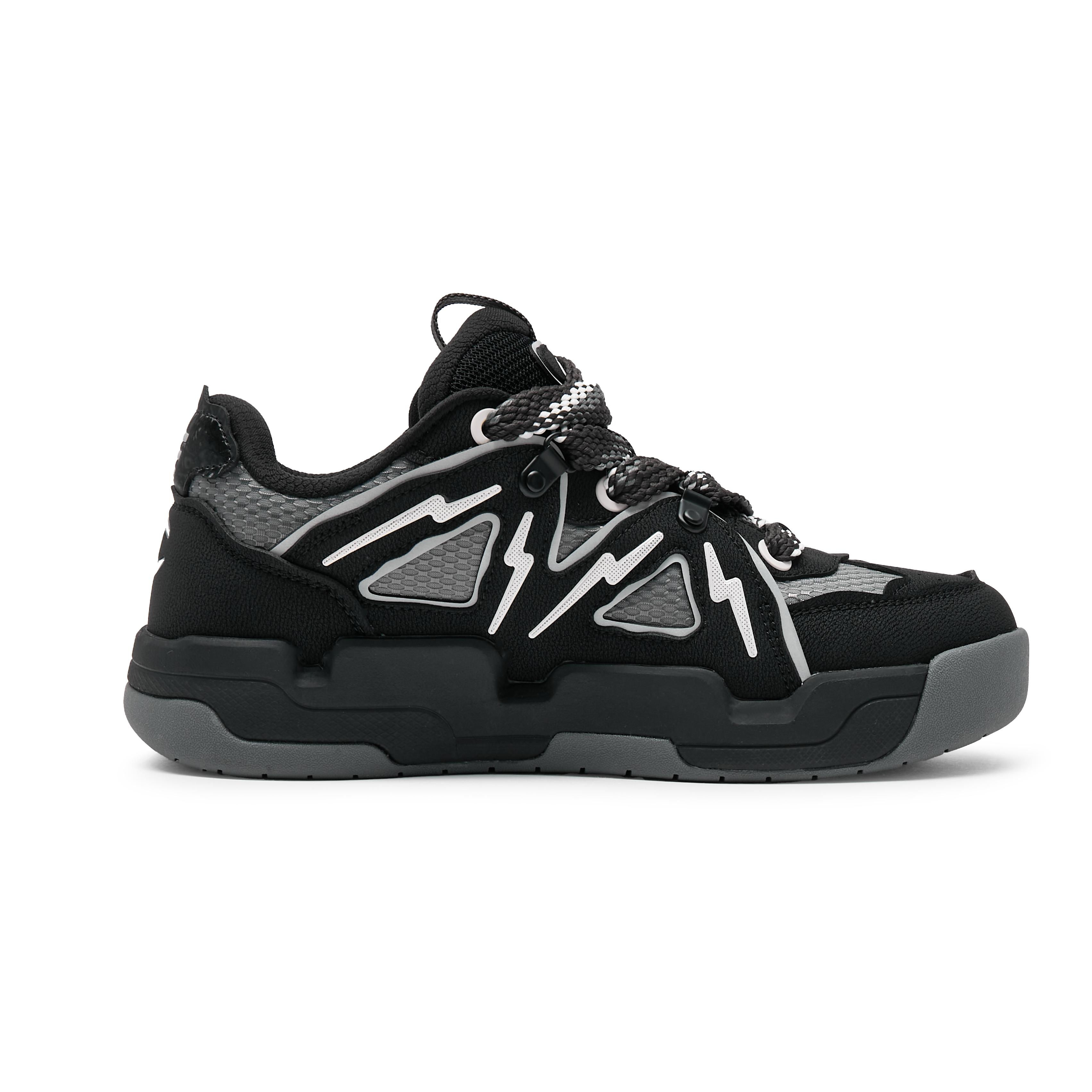 Order Champion Essentials Mix Skate V1 ''Patchwork Dicke Sohle Low Top Schwarz'' U4AFCTM14U1