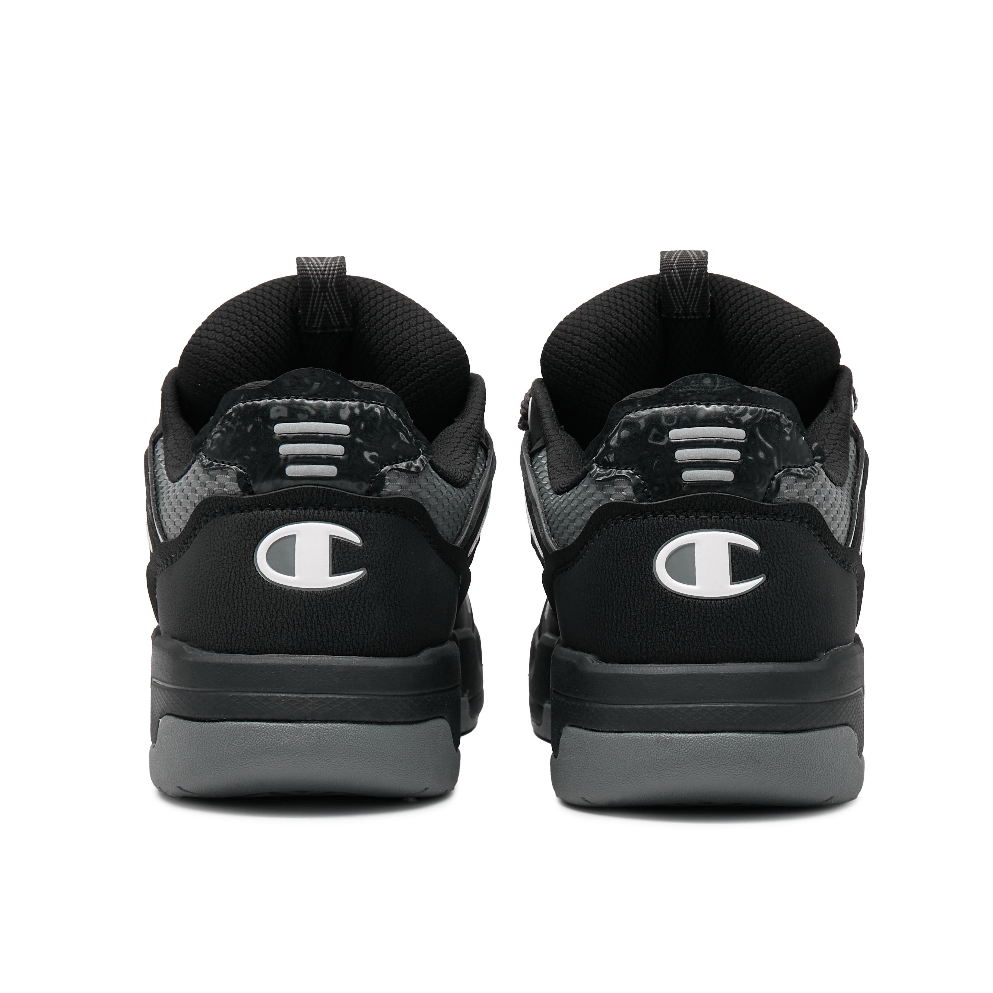 Shop Champion Essentials Mix Skate V1 ''Patchwork Dicke Sohle Low Top Schwarz'' U4AFCTM14U1