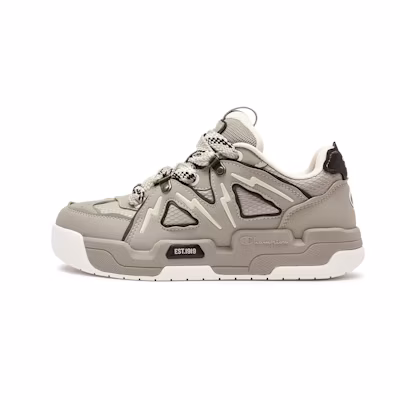 Champion Essentials Mix Skate V1 Low 'Patchwork Brown'