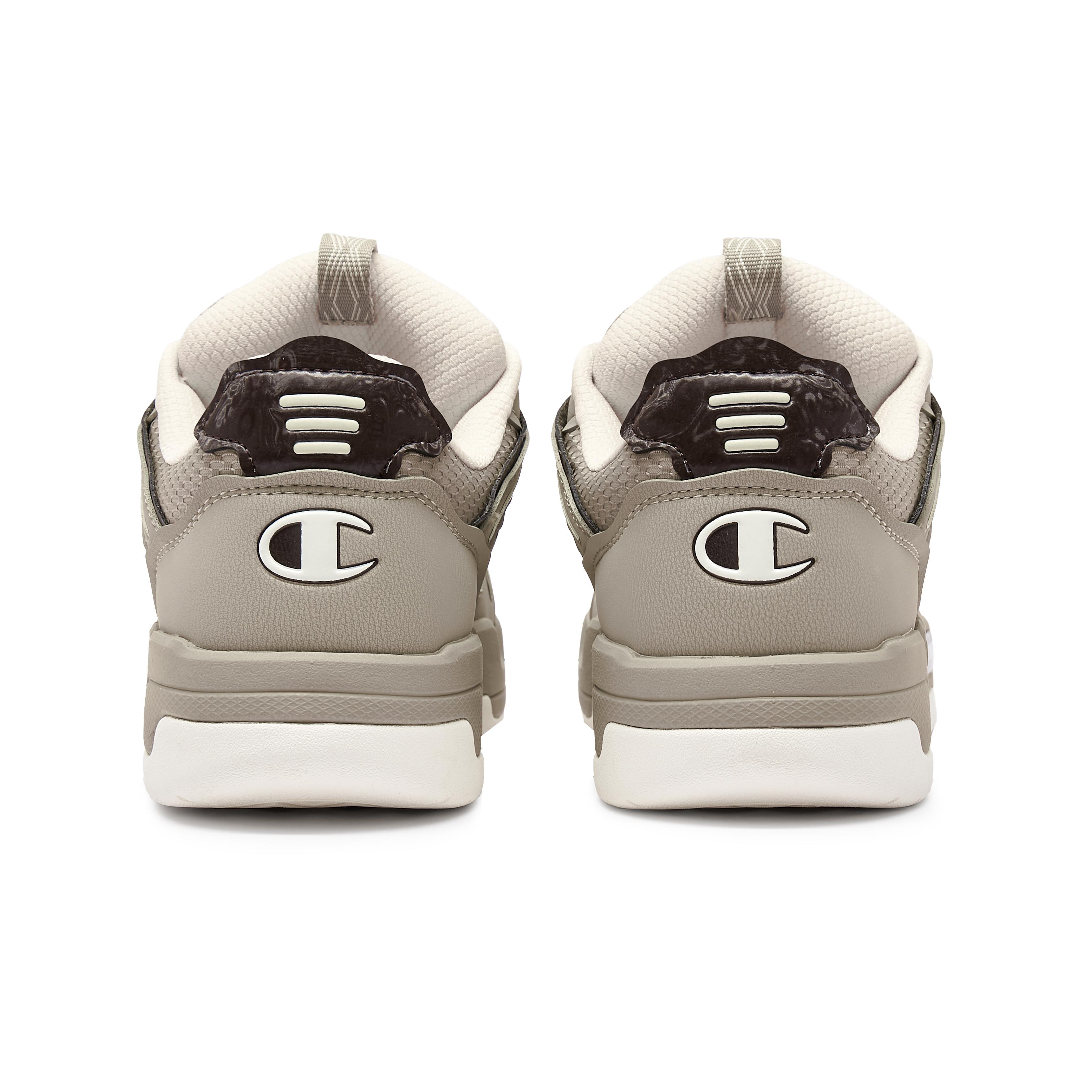 Shop Champion Essentials Mix Skate V1 Low ''Patchwork Braun'' U4AFCTM14S1