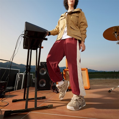 Champion Essentials Mix Skate V1 Low 'Patchwork Brown' U4AFCTM14S1 Details for Champion Essentials Mix Skate V1 Low 'Patchwork Brown' U4AFCTM14S1