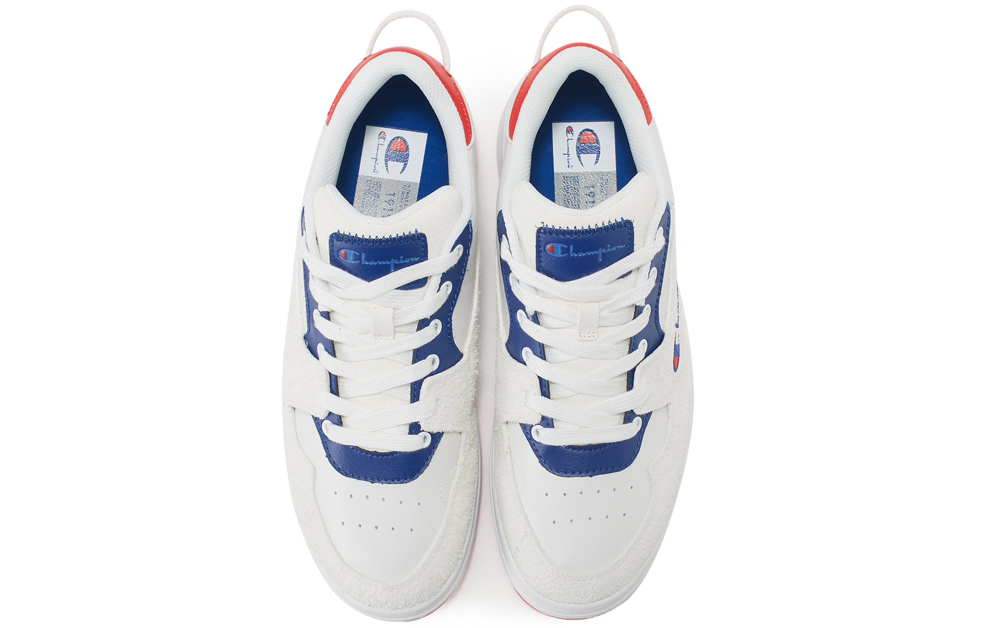 Lookbook 冠军基础系列潮流拼接低帮 '红白蓝' U1DFCTM02M1