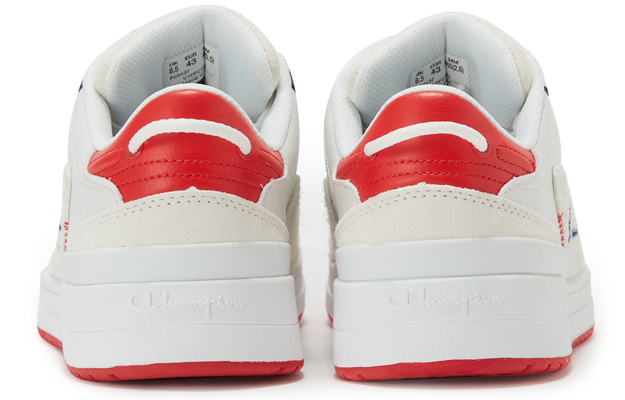 Shop 冠军基础系列潮流拼接低帮 '红白蓝' U1DFCTM02M1