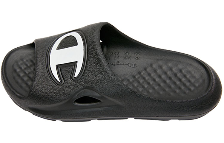 Champion Essentials Slide Flow 1 'Black White' U3BFASU02U1