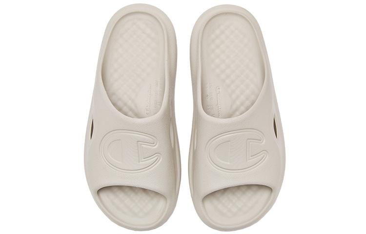 Lookbook Champion Essentials Slide Flow 1 'Oatmeal' Sandal U2BFASM09F1