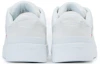 Shop Champion Essentials Trend Blocking Low ''Klassiek Retro Wit'' U1DFCTM02A1
