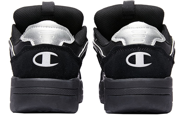 Shop Champion Essentials Tube 1 Low Top Sneakers 'Contrast Color Block Black' U2DFCTM06U1