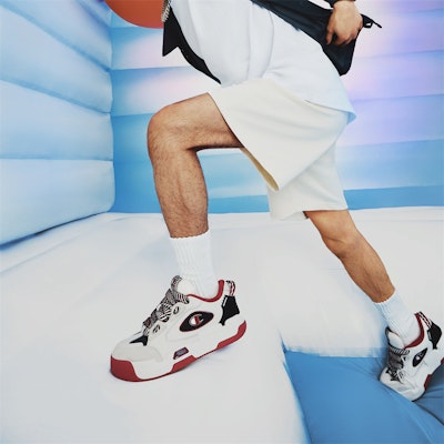 Champion Essentials Valve V2 'Red Contrast Chunky Sole Low Top' U2CFCTM05L1 Details for Champion Essentials Valve V2 'Red Contrast Chunky Sole Low Top' U2CFCTM05L1