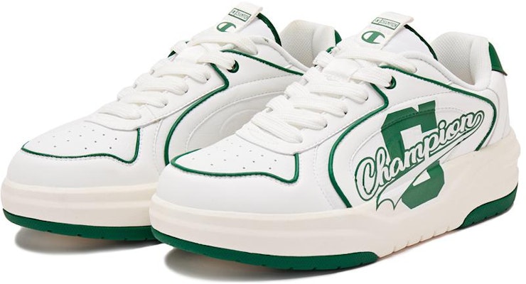 Champion Essentials Varsity 1 Low 'Varsity Green' U3CFCTM10N1 Lookbook Champion Essentials Varsity 1 Low 'Varsity Green' U3CFCTM10N1