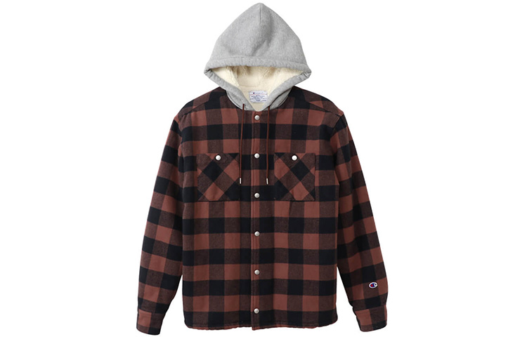 Champion Fleece-Lined Casual Hoodie Jacket Japan Edition C3-S609-M780