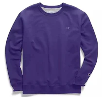 Champion Fleece Crewneck Sweatshirt Winter Unisex Purple US Version S0888-407D55-037 Champion Fleece Crewneck Sweatshirt Winter Unisex Purple US Version S0888-407D55-037