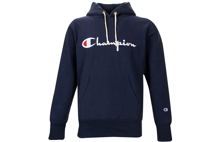 Champion Fleece Drawstring Hoodie Blue 212574-F19-BS501-NNY