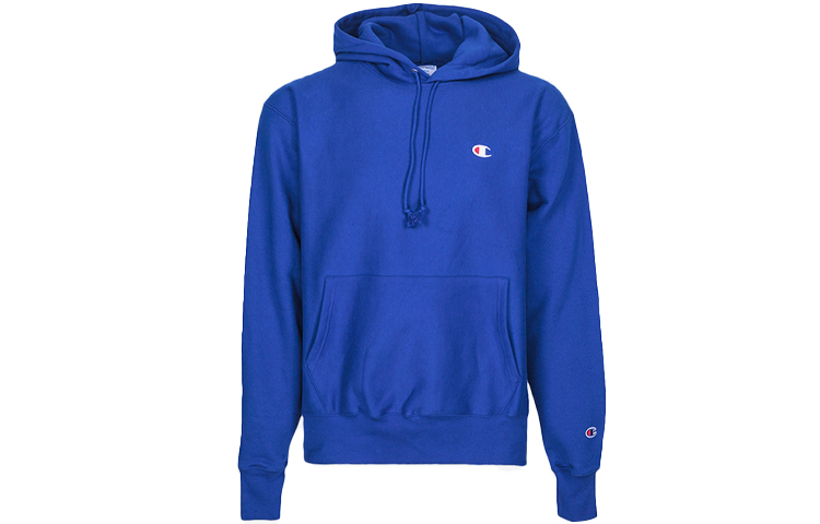 Champion Fleece Hoodie Blue Unisex US Version GF68-Y06145-5EC