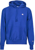 Champion Fleece Hoodie Blue Unisex US Version GF68-Y06145-5EC Champion Fleece Hoodie Blue Unisex US Version GF68-Y06145-5EC