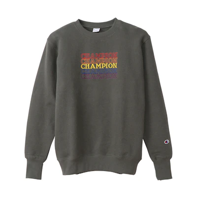Champion Fleece Hoodie Japanese Edition Light Green C3-S019-M802