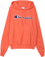 Champion Fleece Logo Winter Sweatshirt Unisex Peach Pink (US Edition) GF68-Y07731-DOH Champion Fleece Logo Winter Sweatshirt Unisex Peach Pink (US Edition) GF68-Y07731-DOH