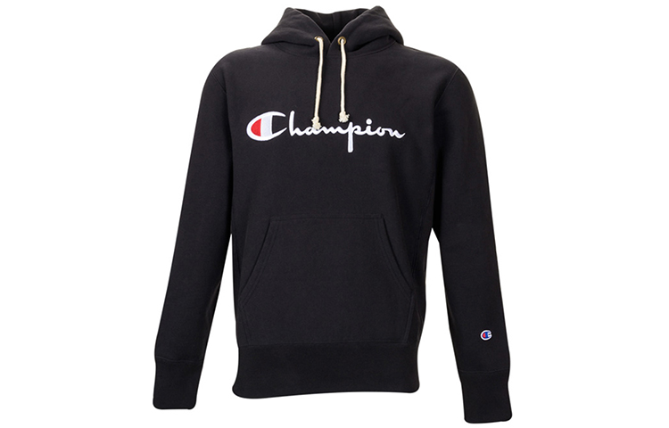 Champion Fleece Pullover Hoodie Black 212574-F19-KK001-NBK